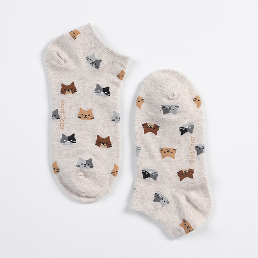 Koty forever! (beżowe) CandySox