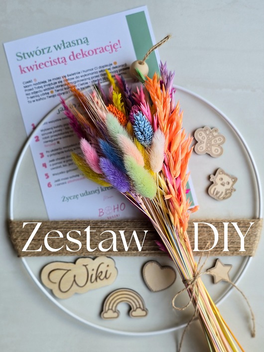 dodatki - różne Kreatywny zestaw DIY dla dzieci i rodziców - dekoracja ścienna