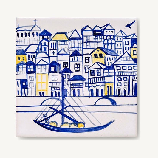 kafle i panele Porto i Ribeira - portugalski klasyk