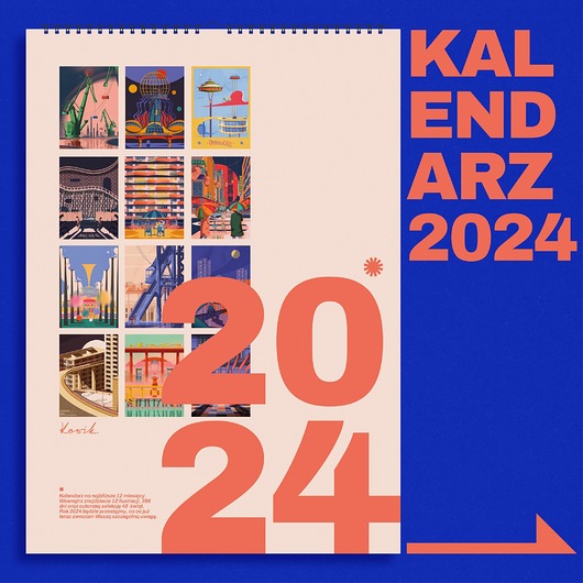 kalendarze i plannery Kalendarz 2024