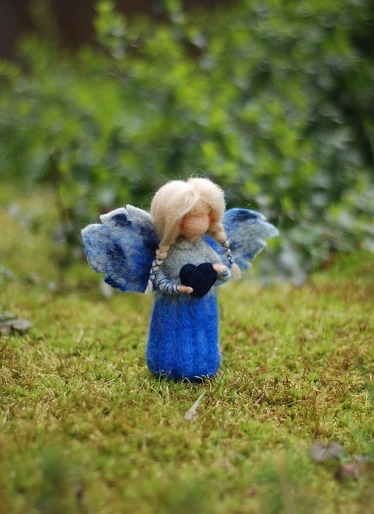 karuzele i girlandy do łóżeczka Aniołek -Waldorf toys
