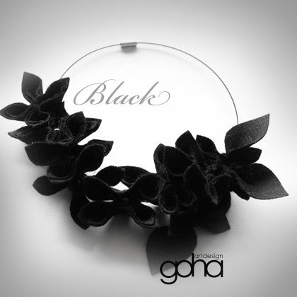 Black-Biżuteria Autorska FlowerFelt Design
