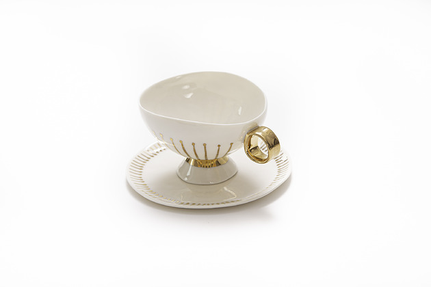 filiżanki Alicja z Krainy Czarów - porcelanowa filiżanka 200 ml z talerzykiem