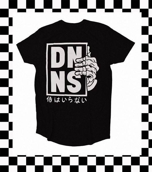 t-shirty męskie Czarna długa koszulka organic DNNS