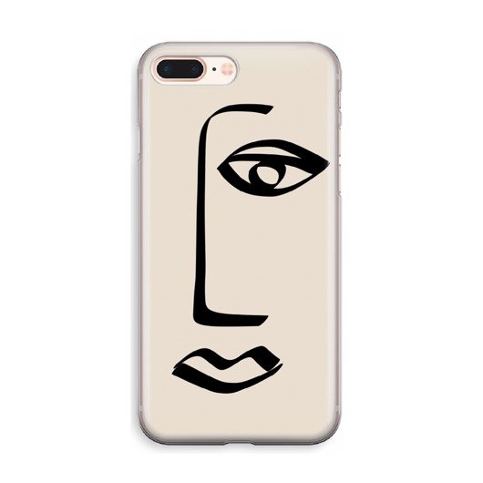 Twarz Face iPhone case ETUI SILIKONOWE obudowa KYOUSTUFF