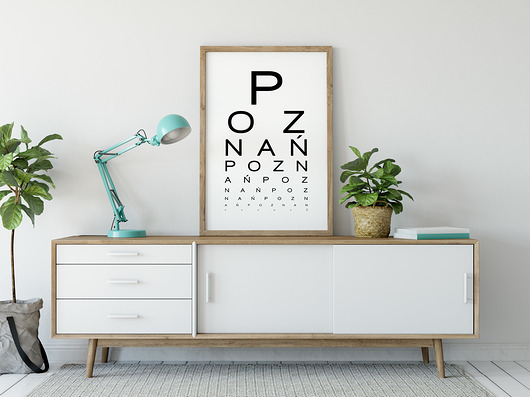Plakat Poznań - 50x70cm ScandiMyLove