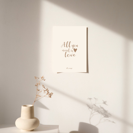 plakaty Plakat -  ALL YOU NEED IS LOVE