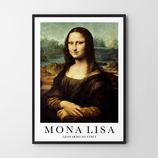 plakaty Plakat Mona Lisa w klasycznej wersji