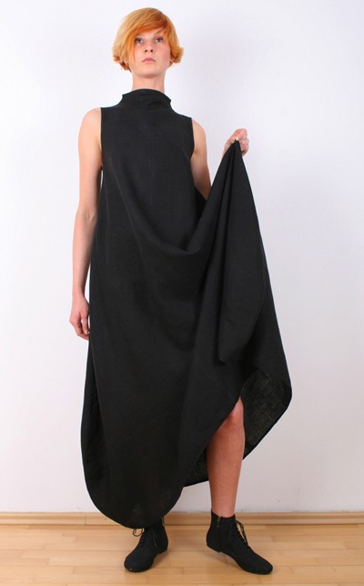 sukienki maxi damskie Wide blacky