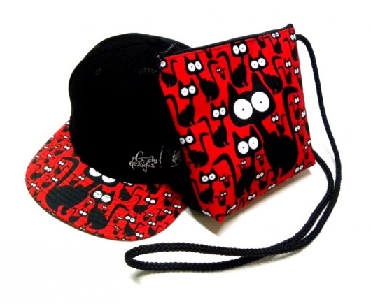 2x Czapka + torebka, super cena:)  Gaul Designs