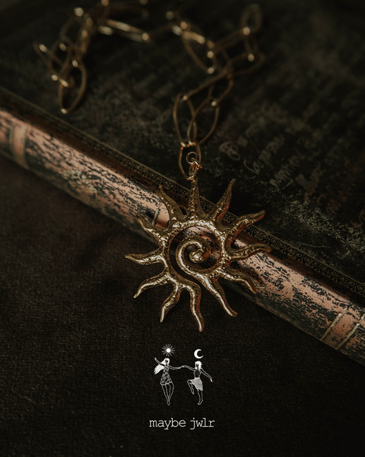 złote naszyjniki Naszyjnik Golden Sun