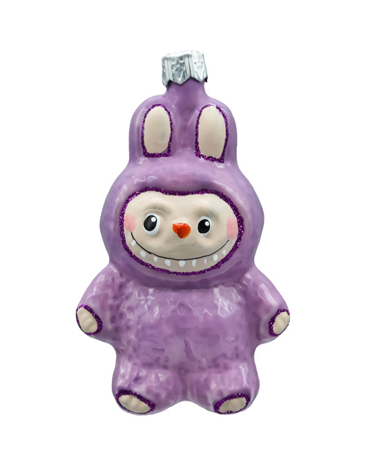 ozdoby choinkowe Bombka choinkowa: Labubu: fioletowe