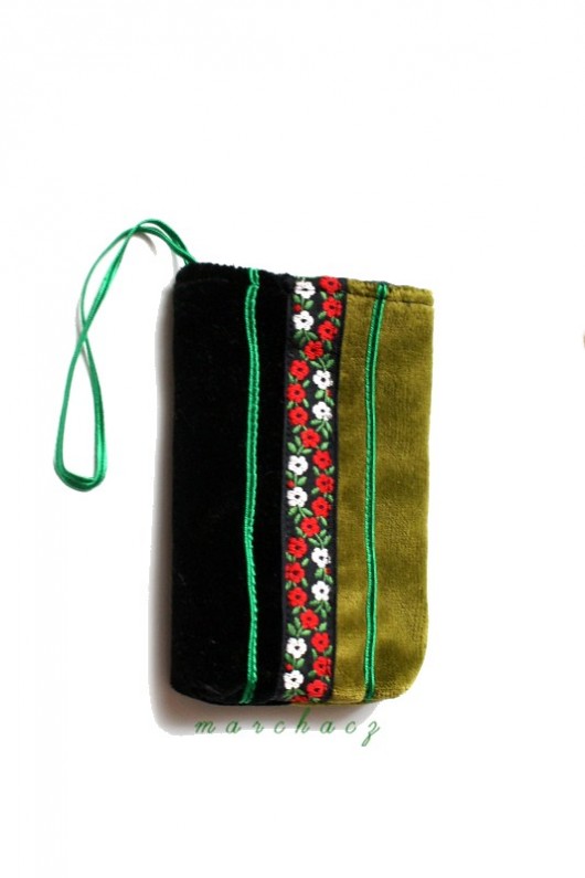 Etui_folk_zielone Manufaktura broszki