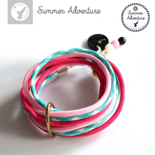 SUMMER ADVENTURE - model Fuchsia CO LIBRE DESIGN