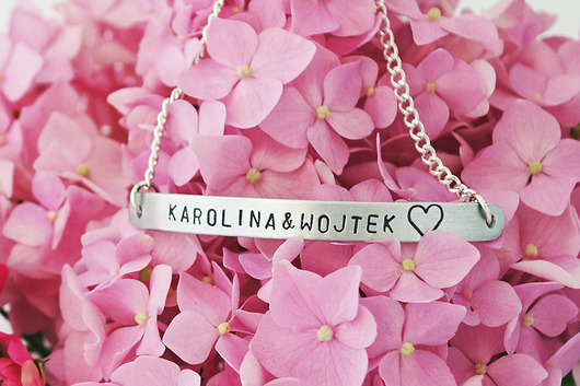 Bransoletka z Twoimi imionami ❤  HAN GER