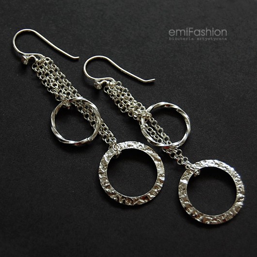 Srebrne koła MAREMI Jewelry