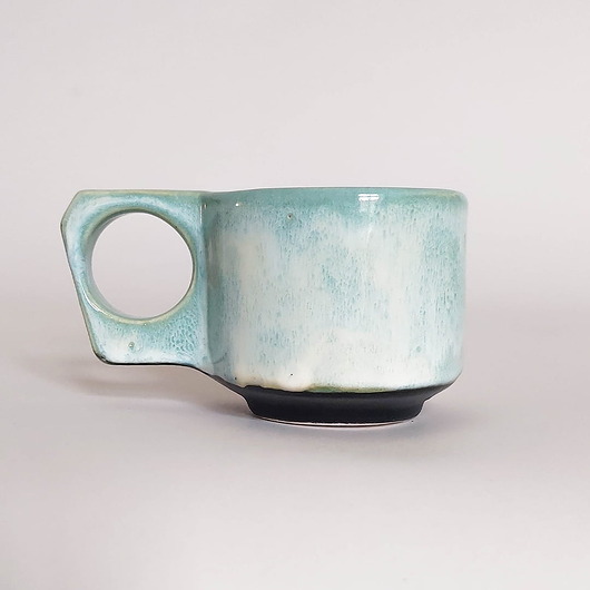 filiżanki Porcelanowa Filiżanka Espresso Larimar Turkus