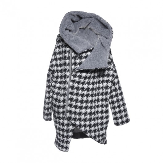 płaszcze damskie Nubee / Asymmetry Stack Płaszcz
