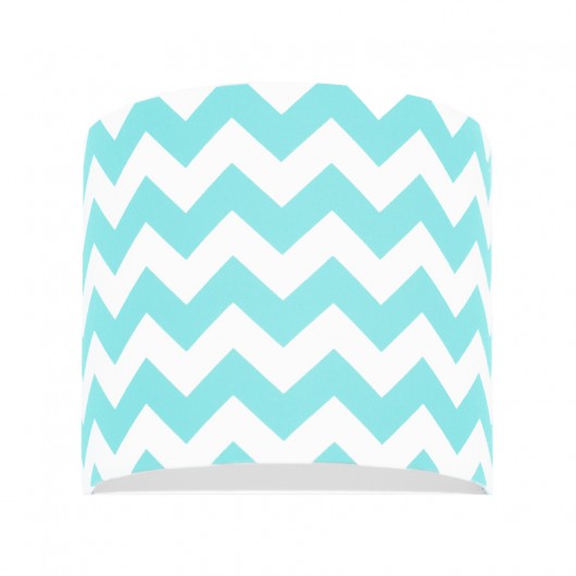 Kinkiet Chevron turkusowy youngDECO