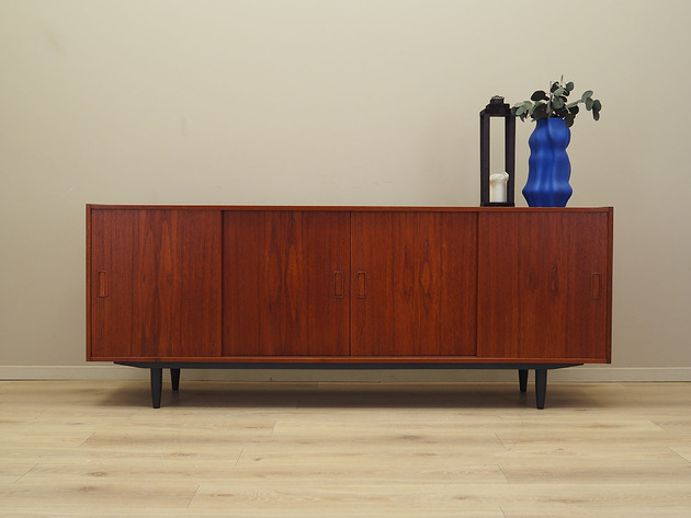 komody i szafki Sideboard tekowy, duński design, lata 70, produkcja: Westergaard