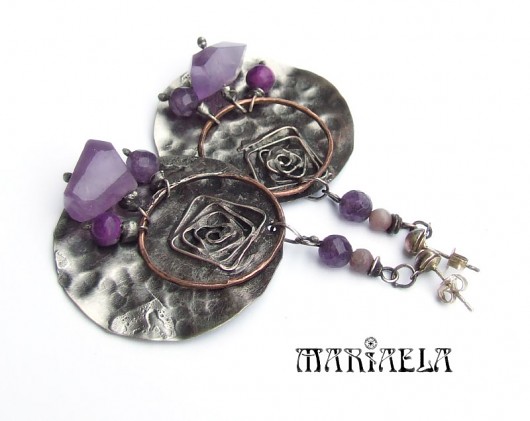 TARCZE fiolet AMETYST MARIAELA