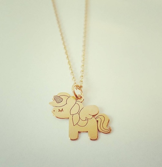 Naszyjnik unicorn jednorożec Czaki Bransoletki