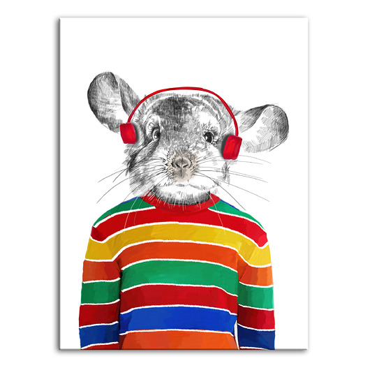 obrazy OBRAZ NA PŁÓTNIE - 60x80cm SZYNSZYL