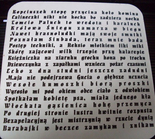 podkładam się pod gorące i wrzące ruda klara