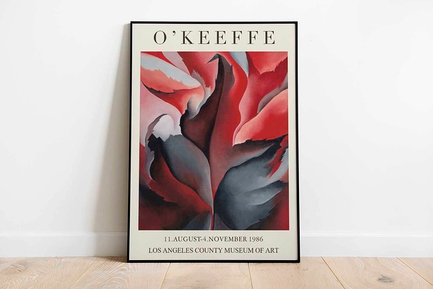plakaty Georgia O'Keeffe - Exhibition Poster