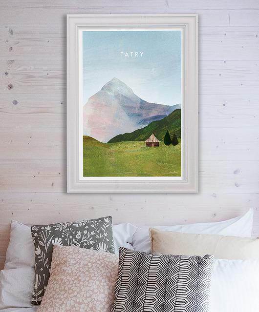 plakaty Tatry - bacówka - plakat 50x70 cm
