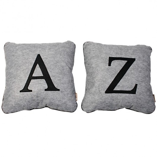 &quot;A&quot; i &quot;Z&quot; - komplet 2 poduszek Lilyshop