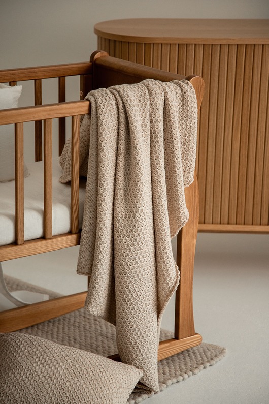 kocyki, kołderki, pościel dla dzieci Kocyk dla dziecka 100x135 cm - PREMIUM 100% wełna MERINO