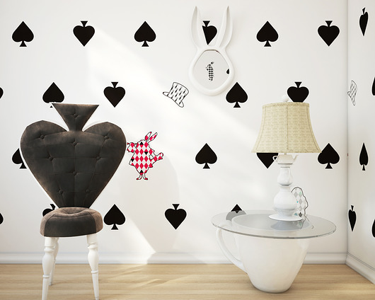 Tapeta Alicja z kolekcji Wonderland Humpty Dumpty Room Decoration