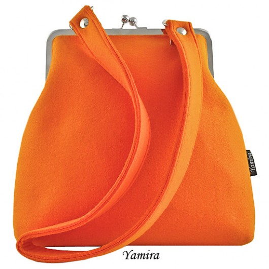 Torebka XL :: filc klasyczny orange :: yamira