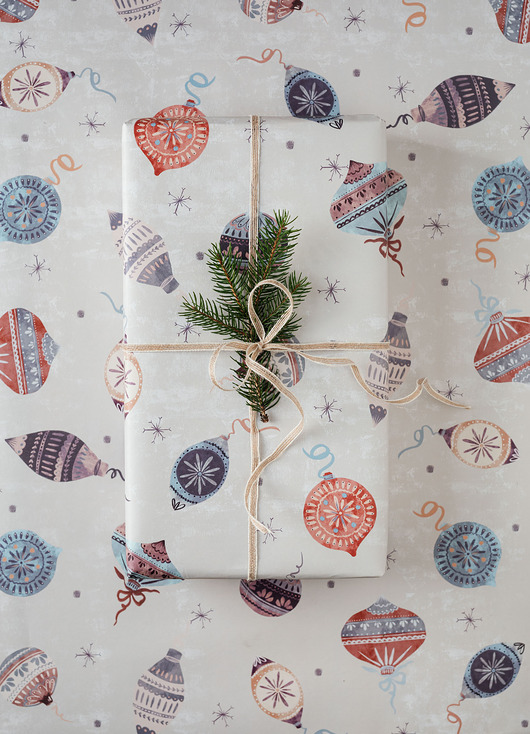 Papier pakowy Christmas Baubles My Own Freckle