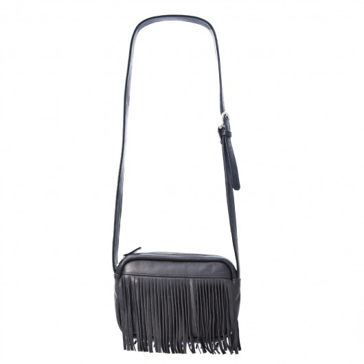 Eva Fringe Black MilliBag