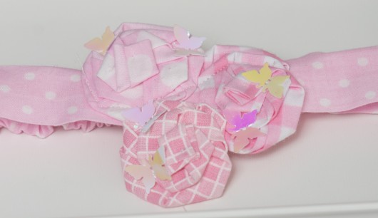 Opaska Kwiatki Róż LalaShop