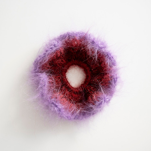 gumki do włosów Scrunchie wino