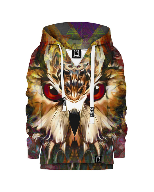 bluzy dla dziewczynki Bluza Dziewczynka DR.CROW Owl