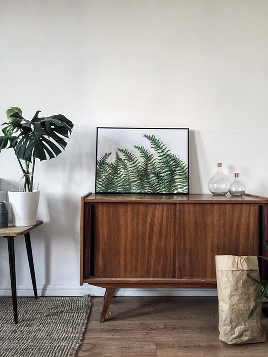 Las paproci 50x70 cm Margo Hupert