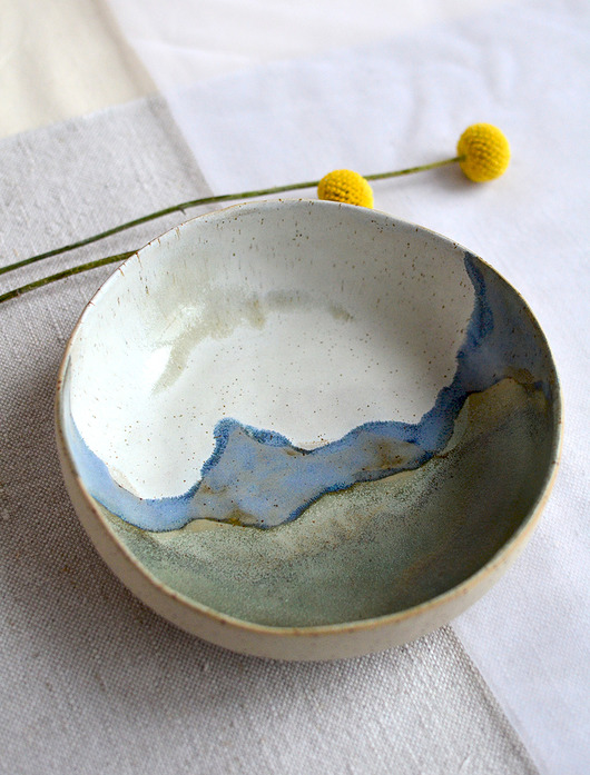 miski i misy Misa ceramiczna "Pejzaż I"