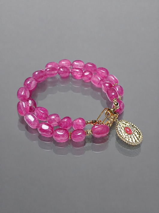 chokery Statement /kwarc magenta/ 13.07.25 naszyjnik Szlachetna kolekcja