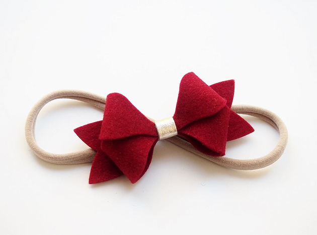 Opaska do włosów BUTTERFLY BOW MAXI Momilio