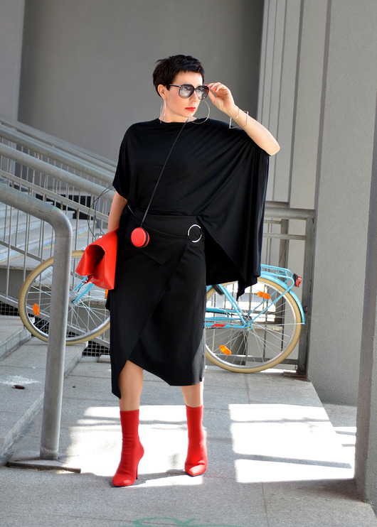 TUNIKA GEOMETRYCZNA by momo momo fashion