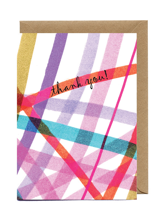 kartki okolicznościowe - wydruki Kartka z podziękowaniem Thank you