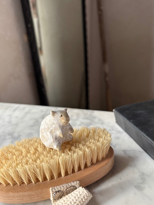 figurki i rzeźby Ceramiczna Figurka Owieczka Kolekcjonerskie Miniaturowe Figurki Owca Desk Buddy