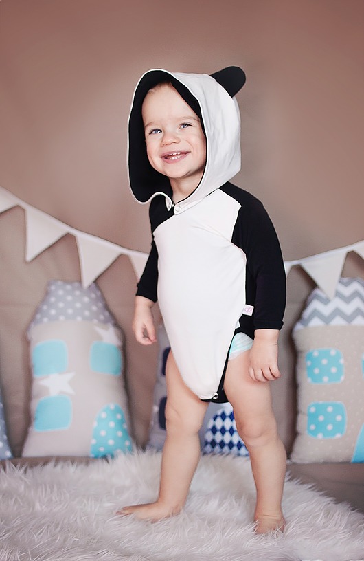 Body Długi Rękaw PANDA Benni