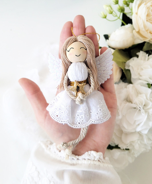 ozdoby choinkowe Aniołek na choinkę