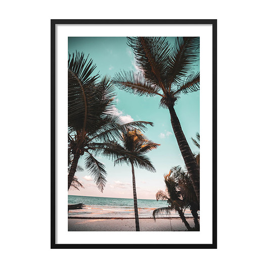 Miami Beach Palms, Poster mermer