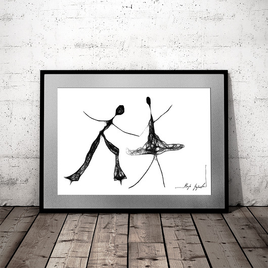 GRAFIKA 102 - tango Maja Gajewska